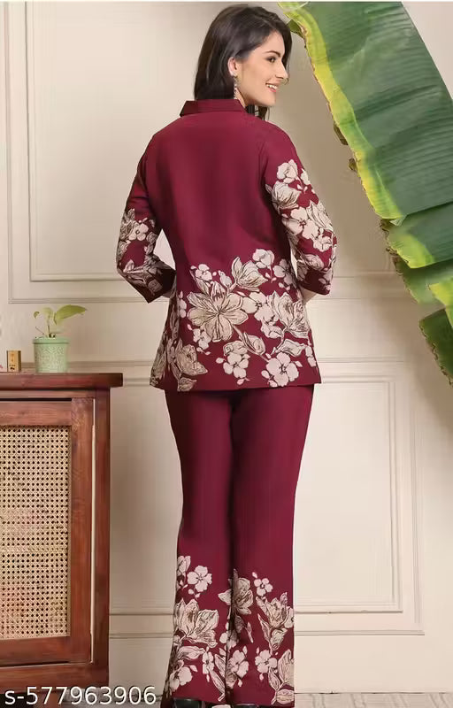 Urbane Modern Women Top & Bottom Sets