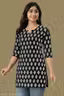 Kurti White & Black combo pack of 2