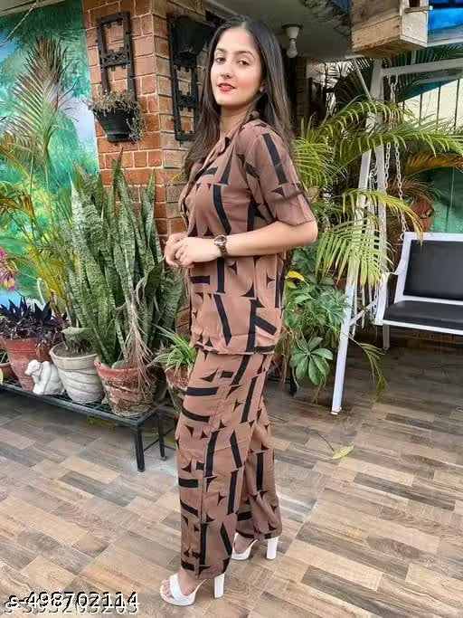 Classic Graceful Women Top & Bottom Sets