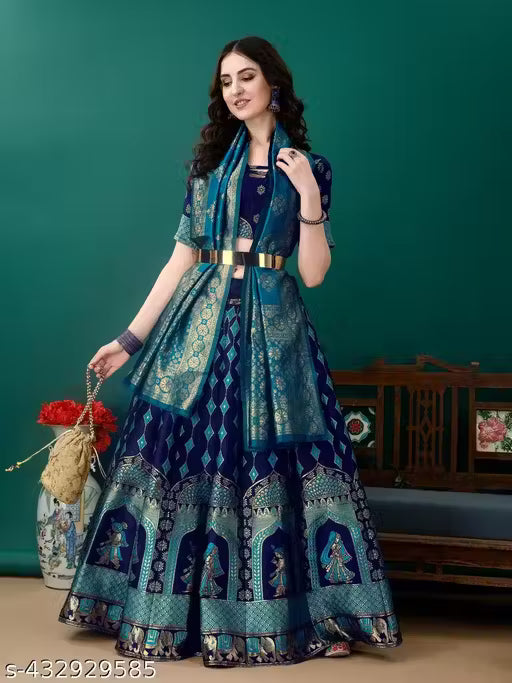 Lehegna with dupatta