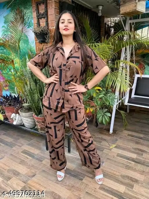 Classic Graceful Women Top & Bottom Sets